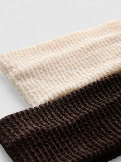 Pack de 2 cintas para el pelo texturizadas