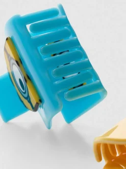Pack de 4 clips para el pelo de los Minions