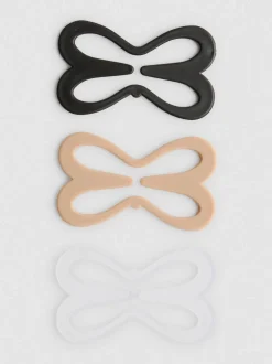 Pack de 3 clips para los tirantes del sujetador