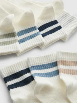 Pack de 7 de calcetines deportivos con algodón
