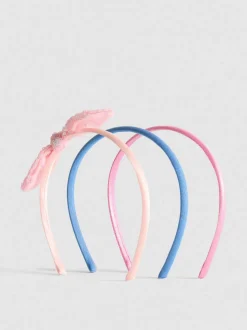 Pack de 3 diademas con lazo