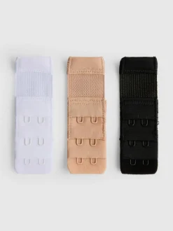 Pack de 3 extensores de sujetador con 2 corchetes