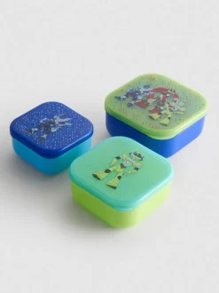 Pack de 3 fiambreras con tapa