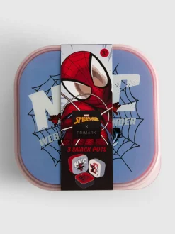 Pack de 3 fiambreras de Spider-Man de Marvel
