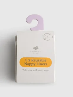 Pack de 3 forros para pañales reutilizables