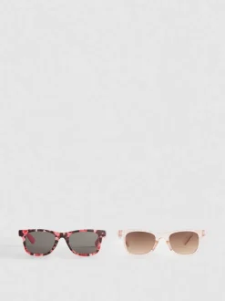 Pack de 2 gafas de sol con montura en «D»