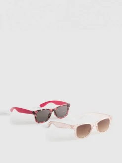 Pack de 2 gafas de sol con montura en «D»