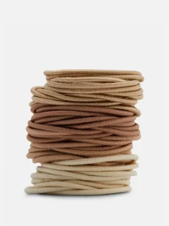 Pack de 60 gomas de pelo elásticas gruesas