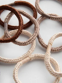 Pack de 10 gomas de pelo gruesas