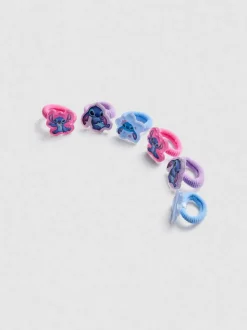 Pack de 6 gomas de pelo Stitch de Disney
