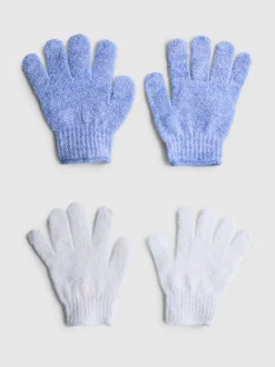 Pack de 2 guantes exfoliantes