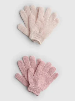 Pack de 2 guantes exfoliantes
