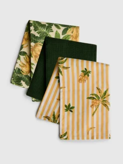 Pack de 3 paños de cocina decorativos