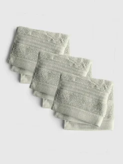 Pack de 3 paños para el rostro texturizados