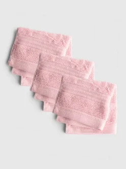 Pack de 3 paños para el rostro texturizados