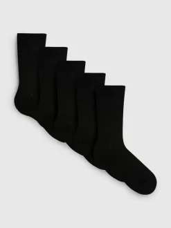 Pack de 5 pares de calcetines altos formales
