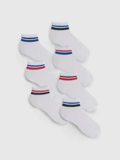 Pack de 7 pares de calcetines a rayas