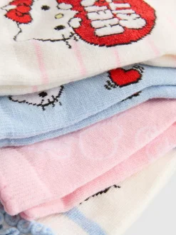 Pack de 4 pares de calcetines cortos de Hello Kitty