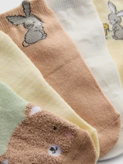 Pack de 5 pares de calcetines de animales