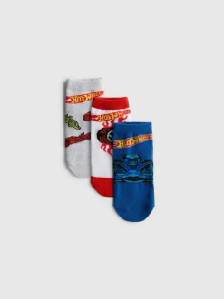Pack de 3 pares de calcetines de Hot Wheels