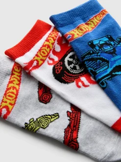 Pack de 3 pares de calcetines de Hot Wheels