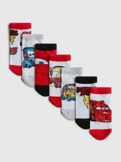 Pack de 7 pares de calcetines deportivos de Cars