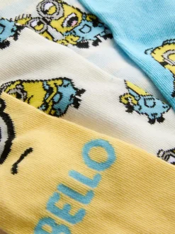 Pack de 4 pares de calcetines de los Minions