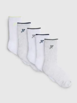 Pack de 5 pares de calcetines deportivos