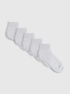 Pack de 5 pares de calcetines deportivos acanalados