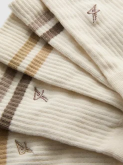 Pack de 5 pares de calcetines deportivos acanalados