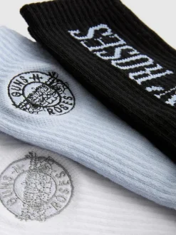 Pack de 3 pares de calcetines de Guns N' Roses