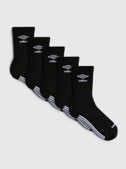 Pack de 5 pares de calcetines deportivos Umbro