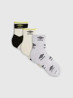 Pack de 3 pares de calcetines deportivos de Umbro
