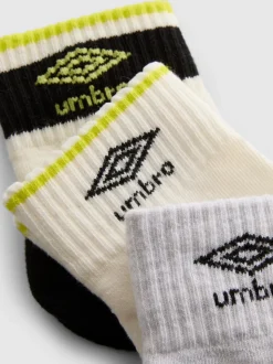 Pack de 3 pares de calcetines deportivos de Umbro