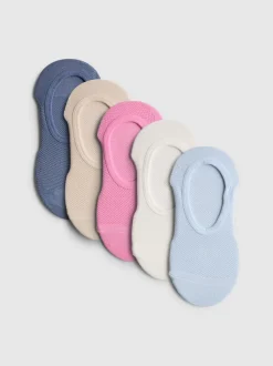Pack de 5 pares de calcetines de deporte invisibles