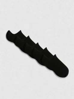 Pack de 5 pares de calcetines invisibles básicos