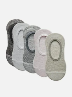 Pack de 5 pares de calcetines invisibles deportivos