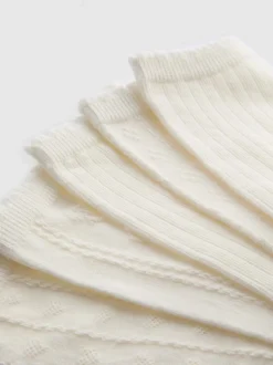 Pack de 5 pares de calcetines texturizados