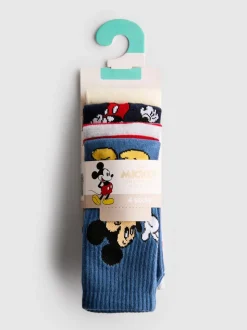 Pack de 4 pares de calcetines tobilleros de Disney