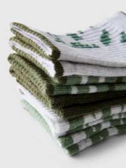 Pack de 5 pares de calcetines tobilleros de camuflaje