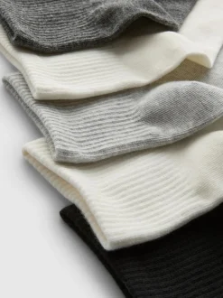 Pack de 5 pares de calcetines tobilleros