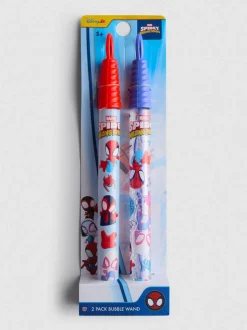 Pack de 2 pares de varitas para pompas de Spider-Man