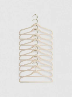 Pack de 10 perchas antideslizantes para niños