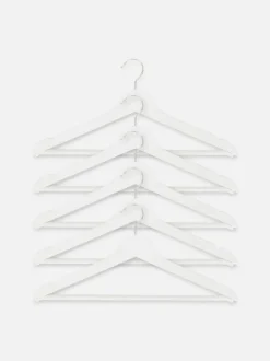 Pack de 5 perchas de madera