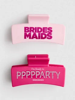 Pack de 2 pinzas de La boda de mi mejor amiga