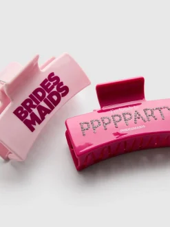 Pack de 2 pinzas de La boda de mi mejor amiga
