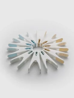 Pack de 10 pinzas de plástico para la ropa