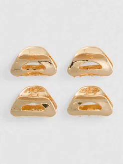 Pack de 4 pinzas escultóricas para el cabello