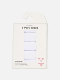 Pack de 5 tangas básicos
