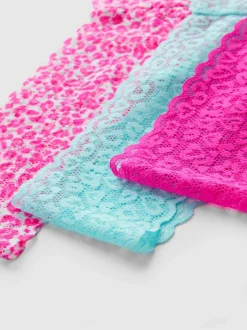 Pack de 3 tangas de encaje